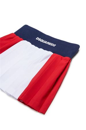 white cotton skirt DSQUARED KIDS | DQ2810D0ABRDQ100